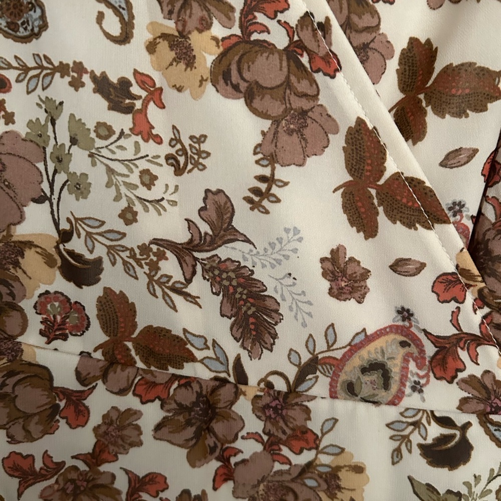 Drew Anthropologie Terra Vintage Garden Midi Dress - Picture 5 of 8